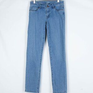 Ann Taylor Loft‎ Curvy Cuffed Crop Jeans Sz 26/2T